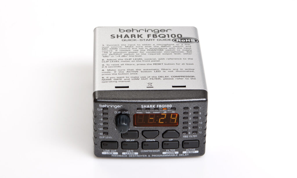 Behringer Shark FBQ100 Test - Bonedo