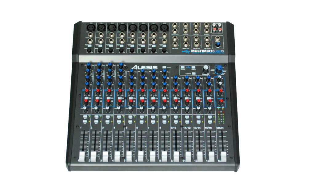 Alesis MultiMix 16 USB FX Test - Bonedo