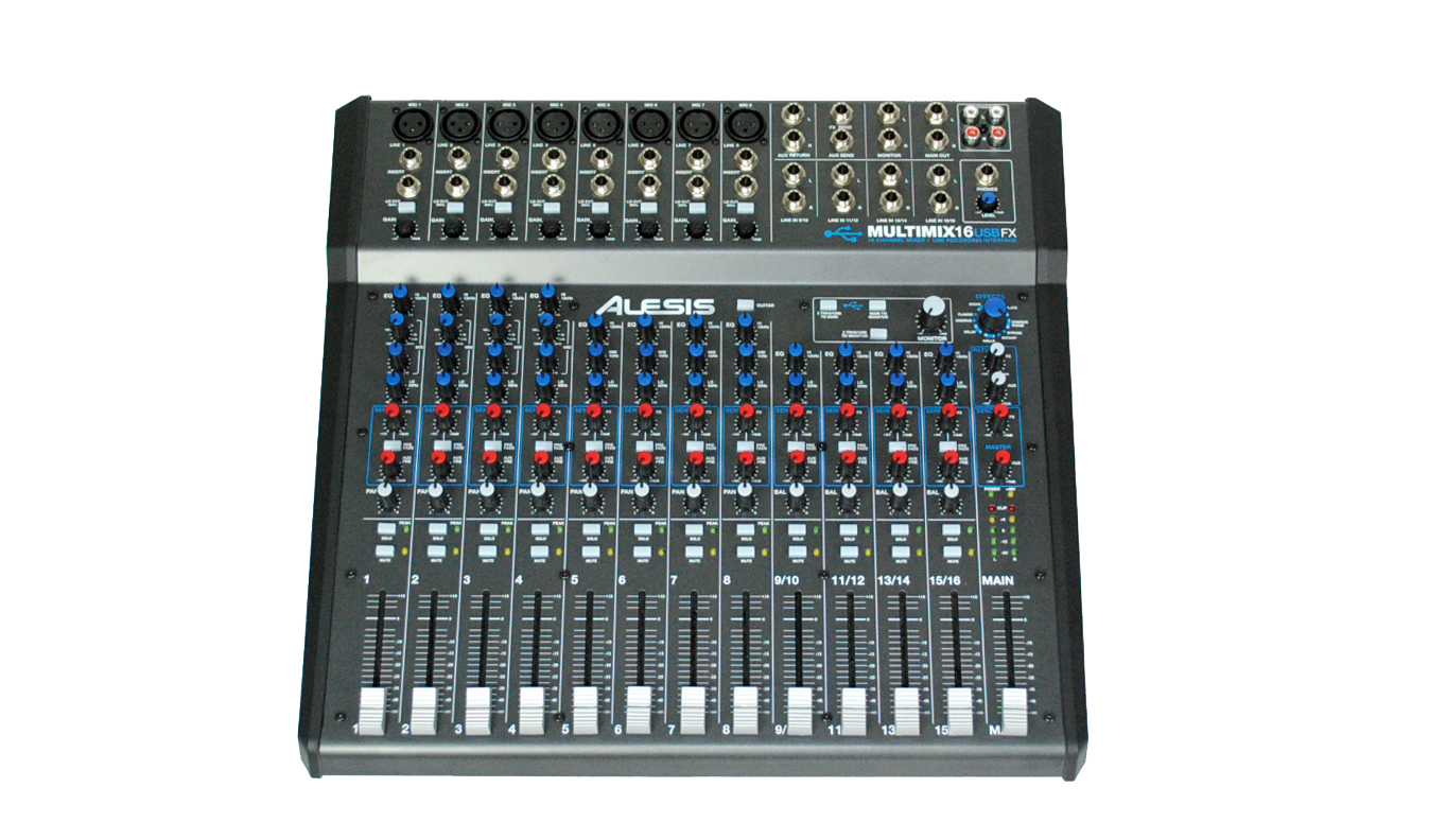Alesis MultiMix 16 USB FX Test - Bonedo