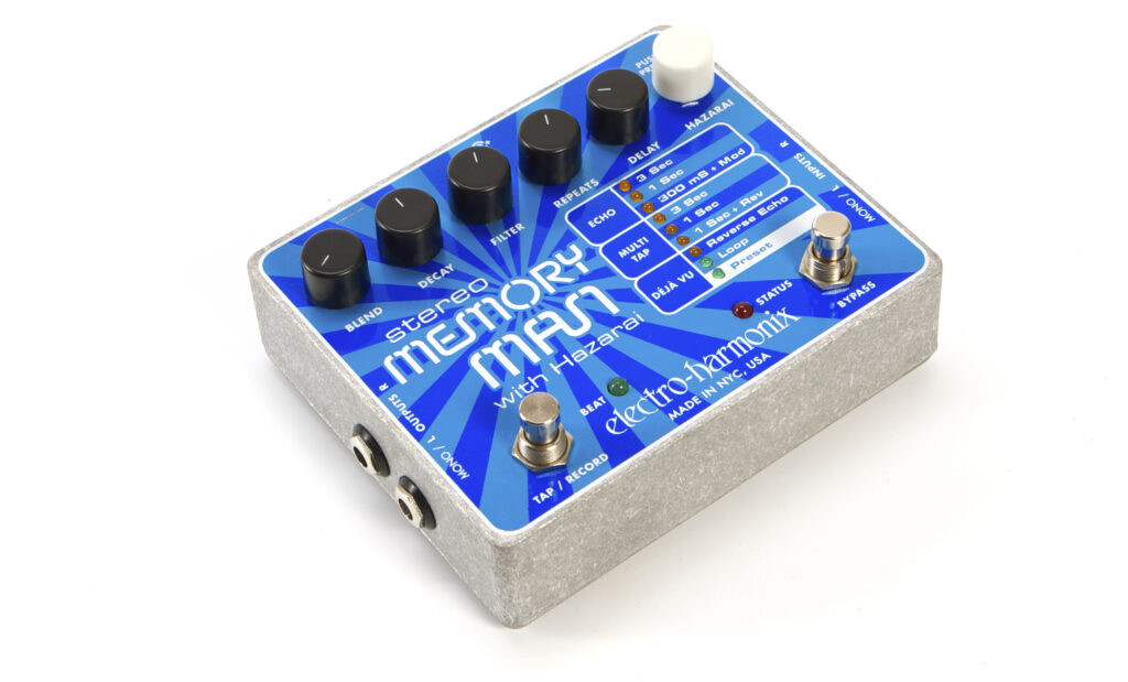 Electro-Harmonix Stereo Memory Man with Hazarai Test - Bonedo