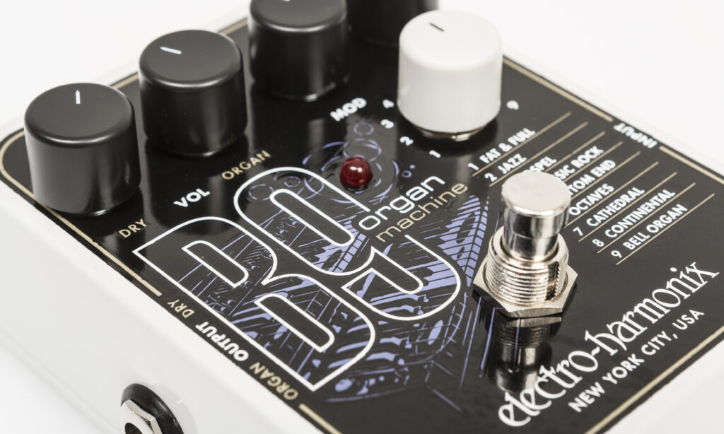 Electro-Harmonix B9 Organ Machine Test - Bonedo