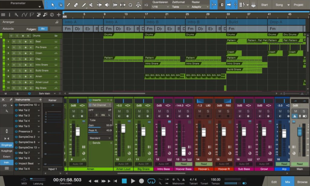 Studio One: Die Drag-&-Drop-DAW mit speziellen Features für Mac und Windows.