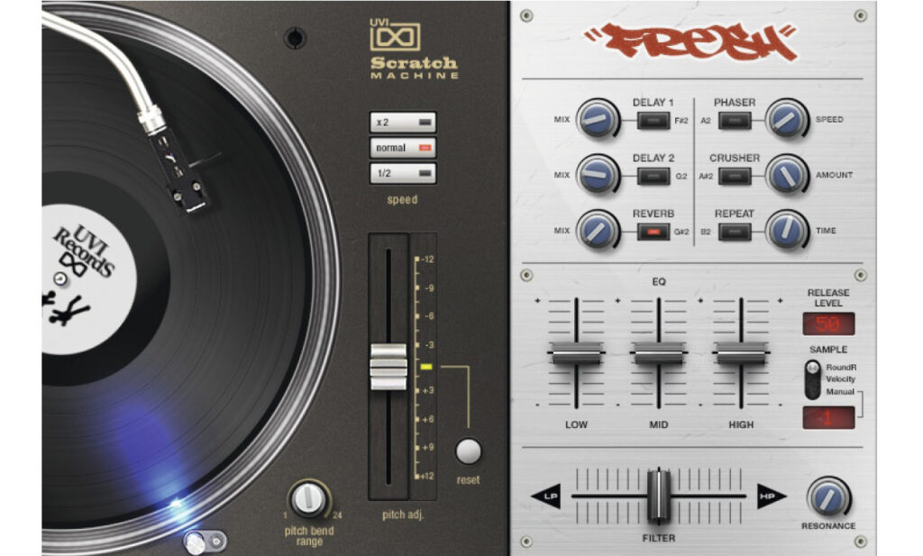 SCRATCH ONEシンセサイザー