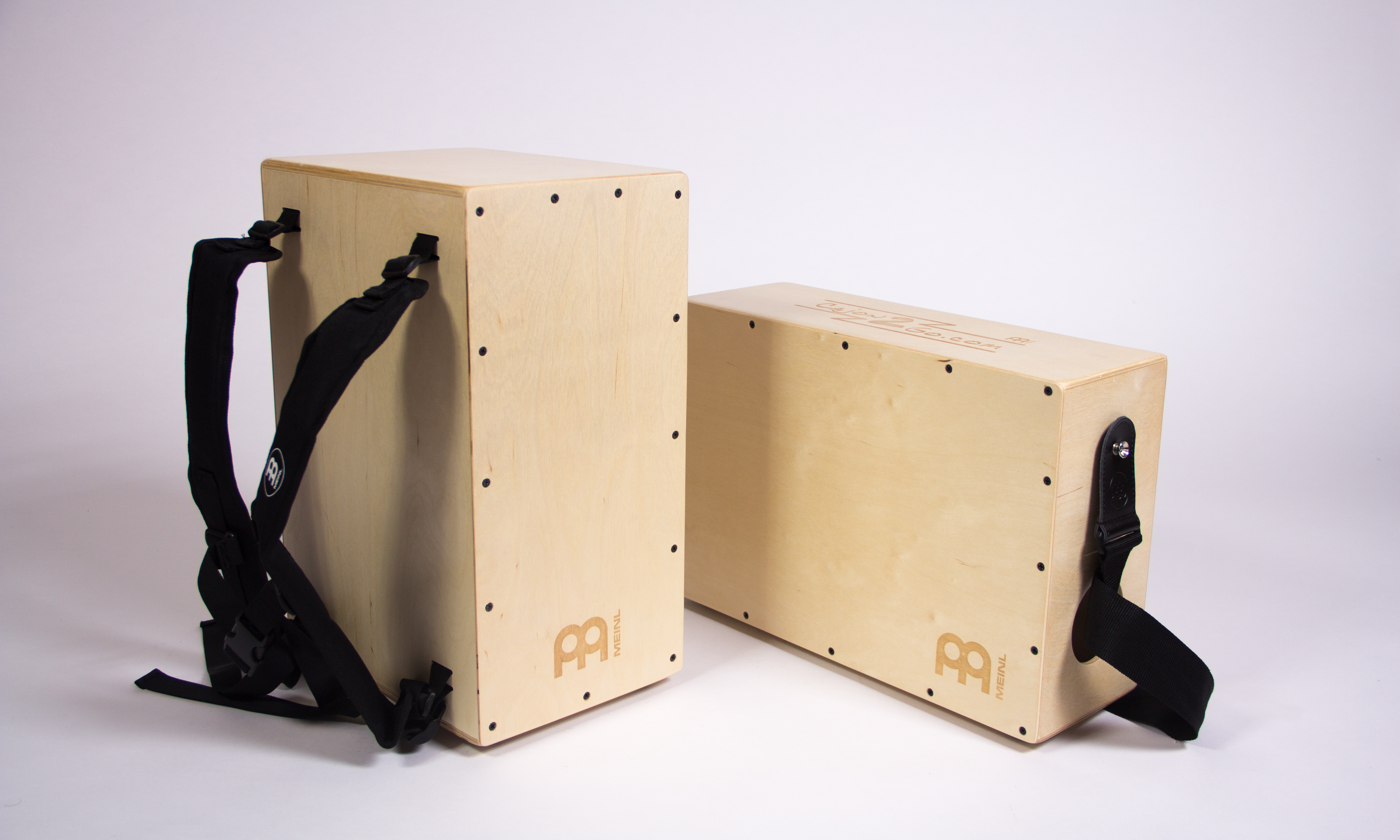 Meinl Cajon2Go Stand-Up & Backpacker Cajons Test - Bonedo