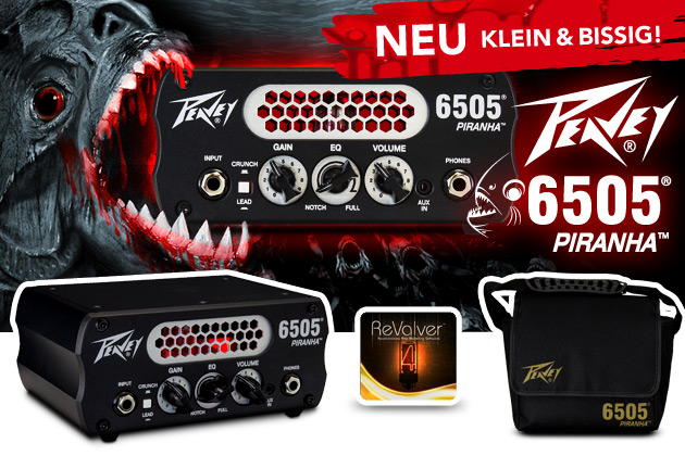Der neue Peavey 6505 Piranha ist da - Bonedo