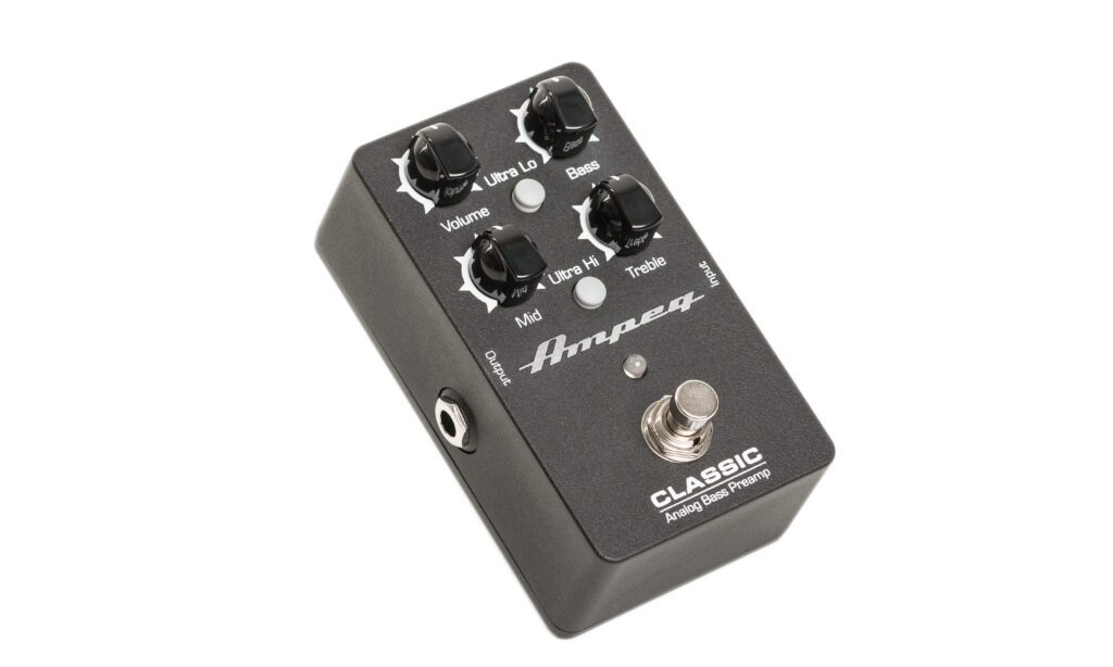 Ampeg Classic Analog Bass Preamp Test - Bonedo