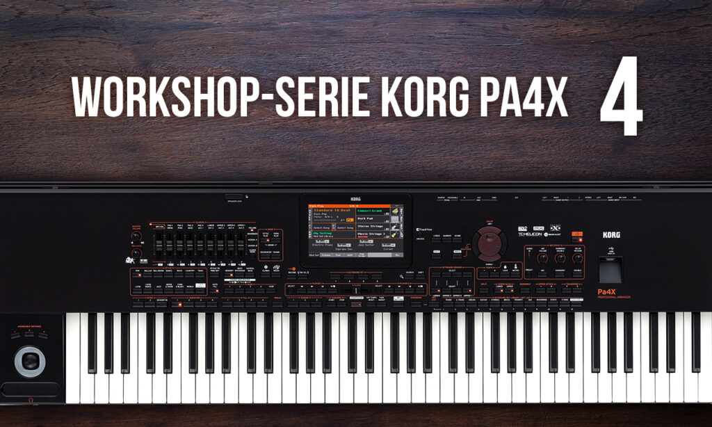 Workshop Korg Pa4X-Serie OS 2.0 #4: Sequencer. (Foto: Bonedo)