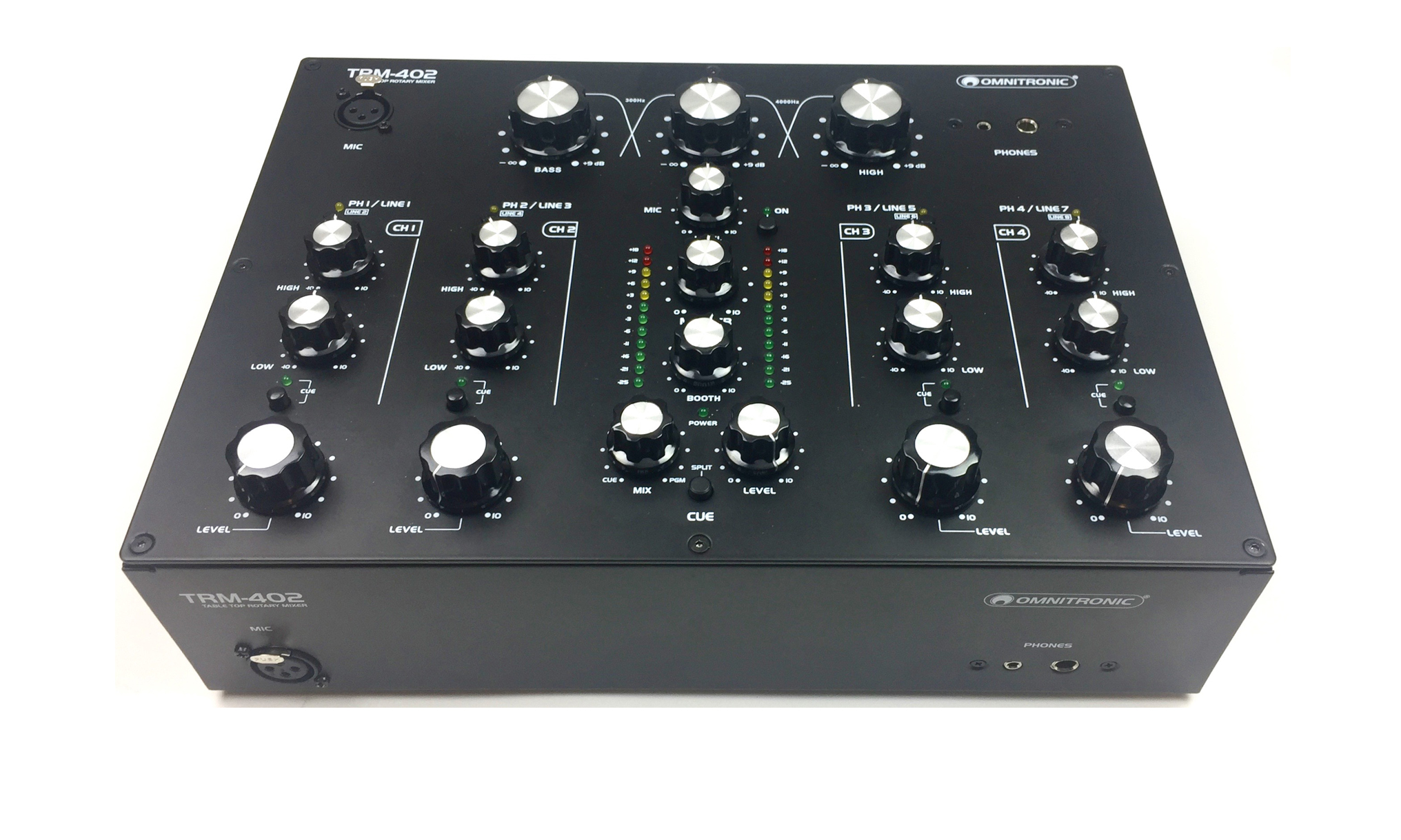 Omnitronic TRM-402 Rotary-Mixer Test Artikelbild