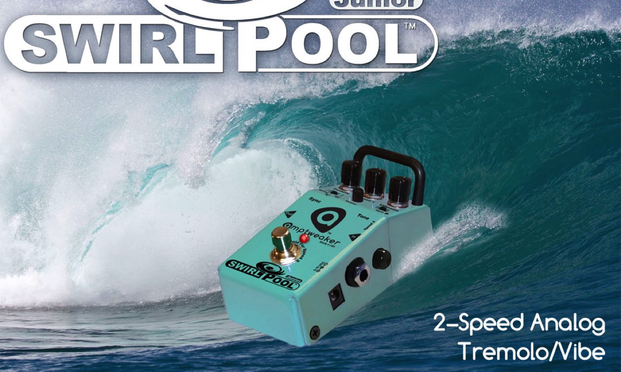NAMM 2019: Das Swirlpool Tremolo/Vibe Pedal von Amptweaker kommt