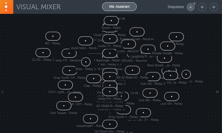 Der Visual-Mixer ist eher was für kleinere Projekte.