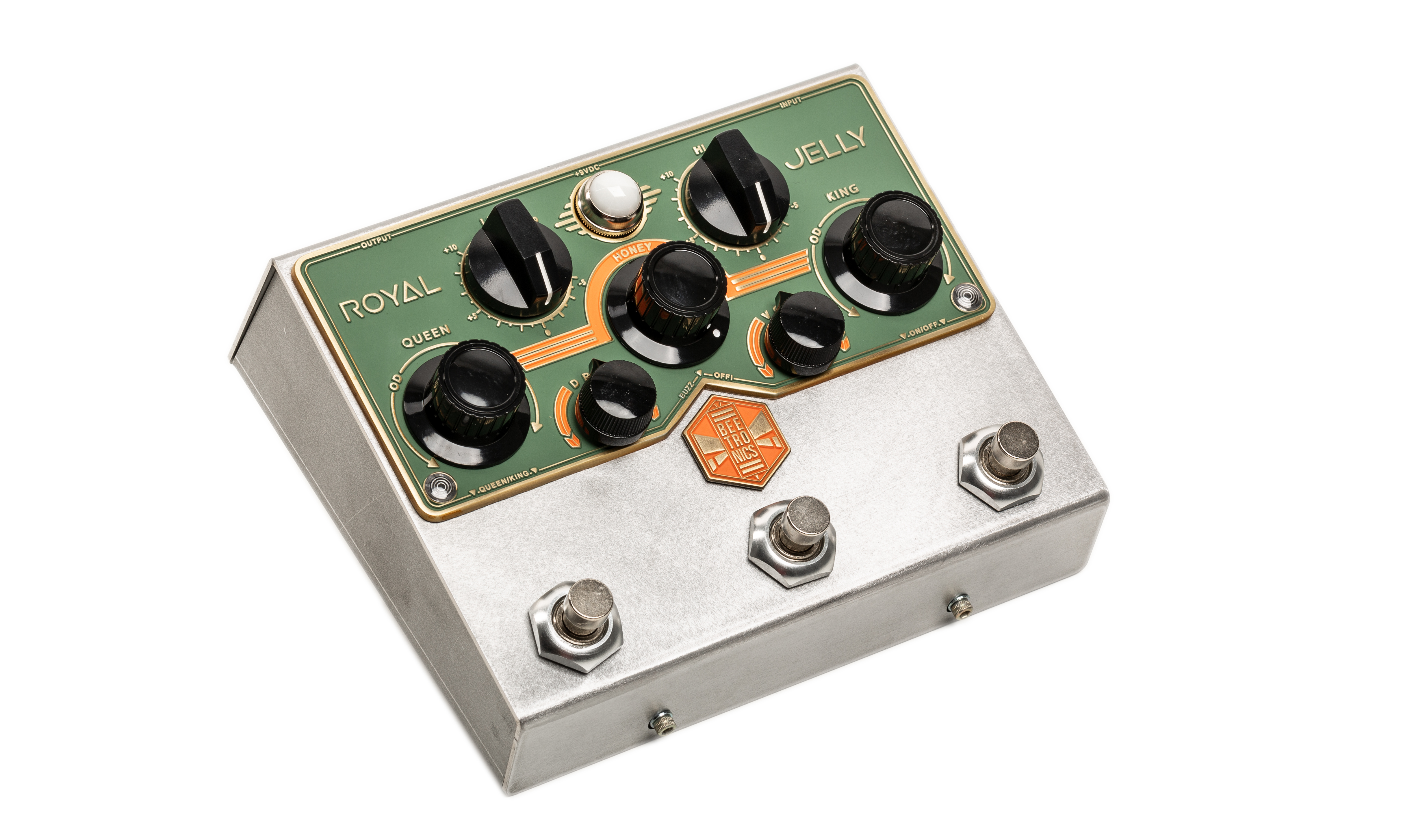 ギター Beetronics  Jelly Royal Jelly Fuzz/OD Blender • Royal Series – Beetronics