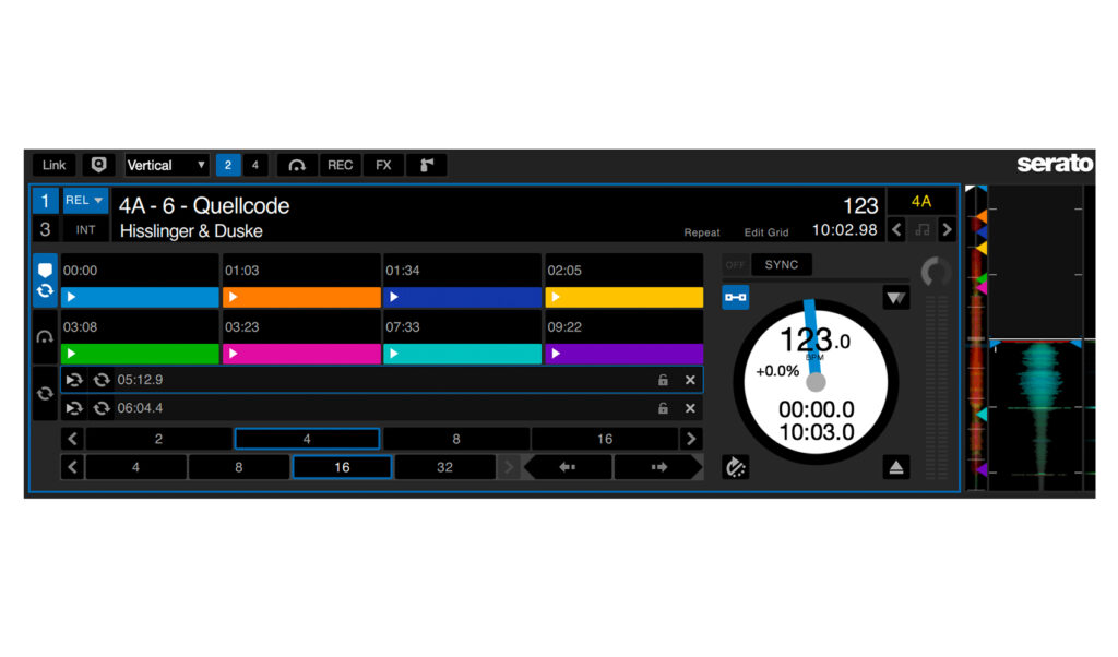 Der relative Modus in Serato DJ Pro