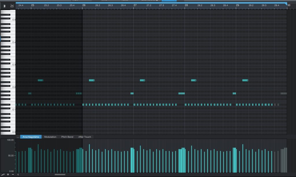 MIDI gibt einem die volle Kontrolle über alle Aspekte seiner Aufnahme.