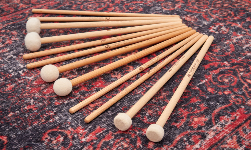 Meinl Stick & Brush Super Soft Drum Set Mallet Sticks SB400 - Mailloches Batterie Tête Souple