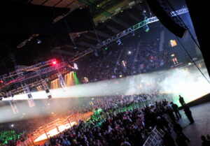 Wrestling-Spektakel mit Electro-Voice XLC Artikelbild