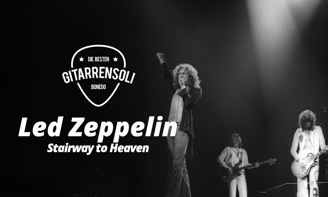Led Zeppelin: "Stairway to Heaven" im Gitarren-Workshop – Noten, Tabs & Backing Track zum Solo Artikelbild