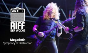 Megadeth: "Symphony of Destruction" auf der Gitarre lernen – Workshop (Noten, Tabs & Backing Track) Artikelbild