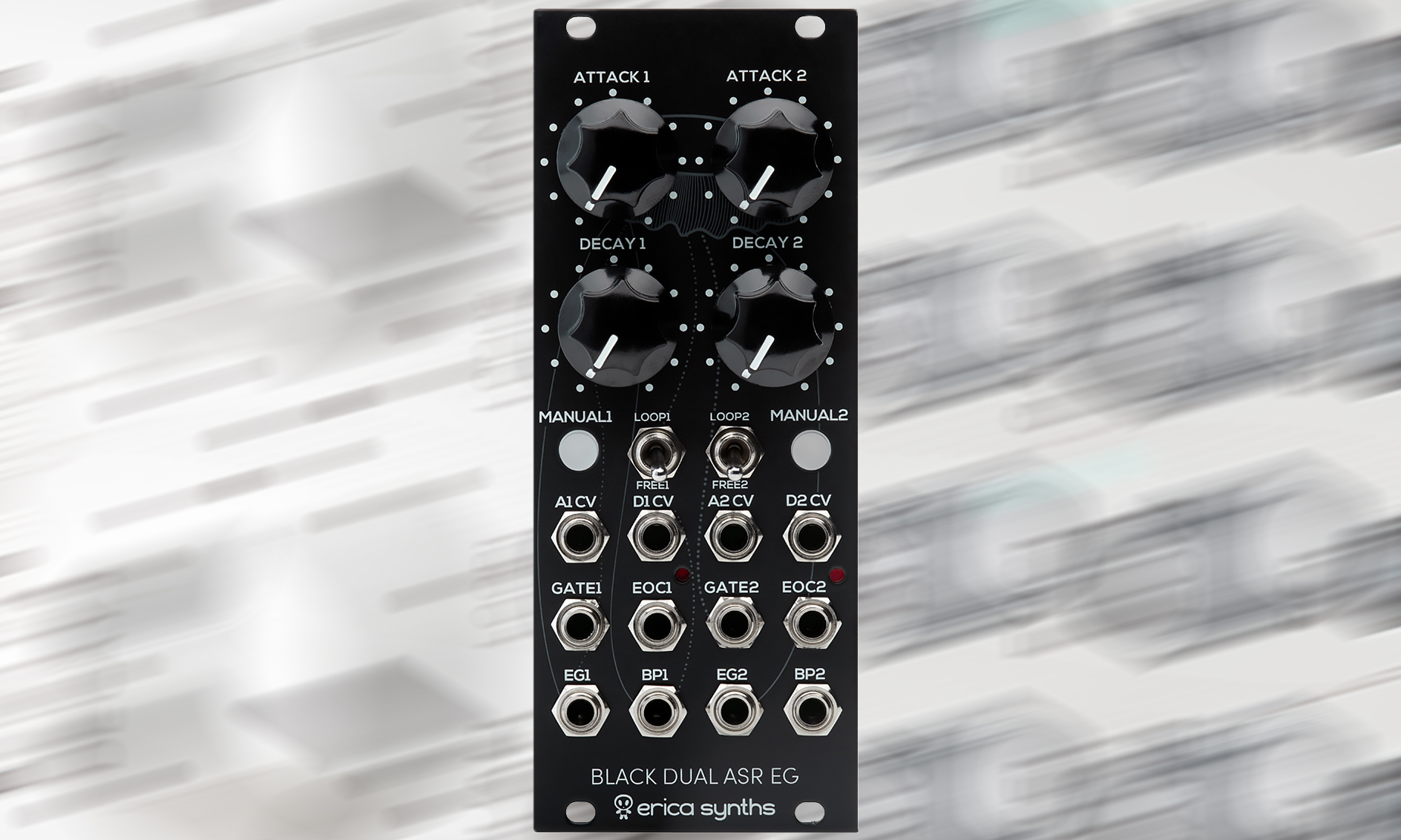 Erica Synths Black Dual ASR EG - Analoger 2-facher EG und LFO - Bonedo