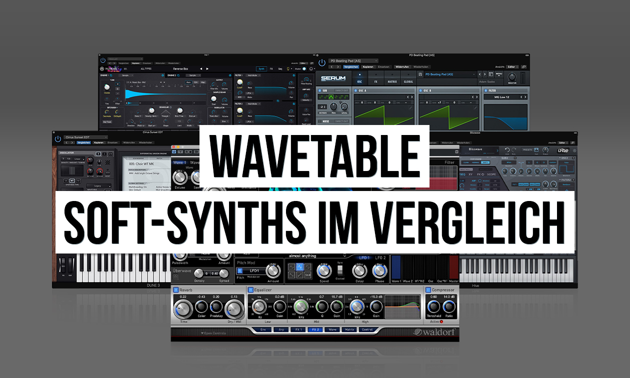Wavetable – Soft-Synths im Vergleich Artikelbild