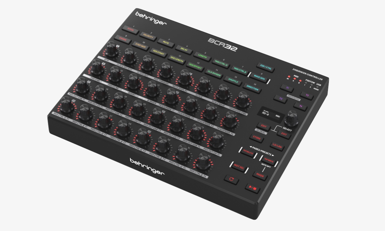 Behringer BCR32 MIDI-Controller / Sequencer kann bestellt werden Artikelbild