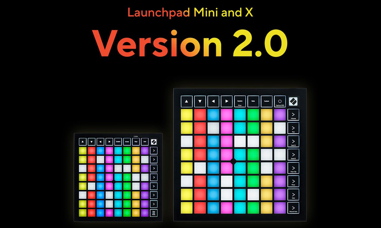 Firmware-Update 2.0 für Novation Launchpad Mini und Launchpad X Artikelbild