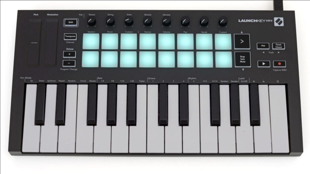 Novation Launchkey Mini MK3 Modi mit Ableton Live