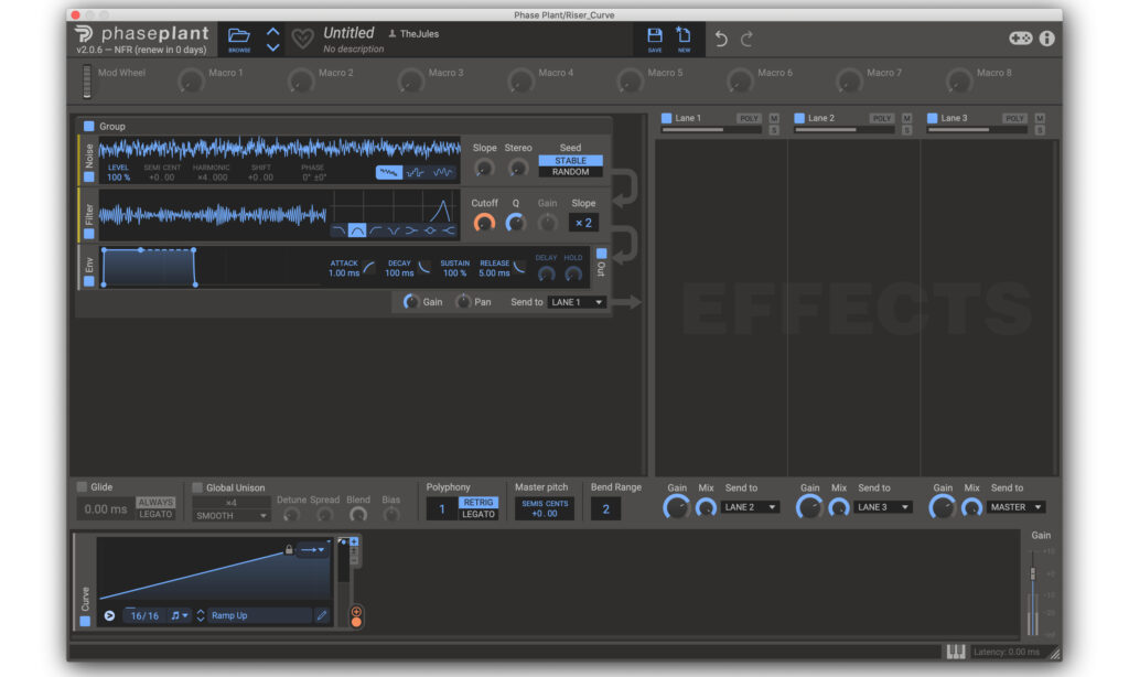 Modulation in Phase Plant von Kilohearts