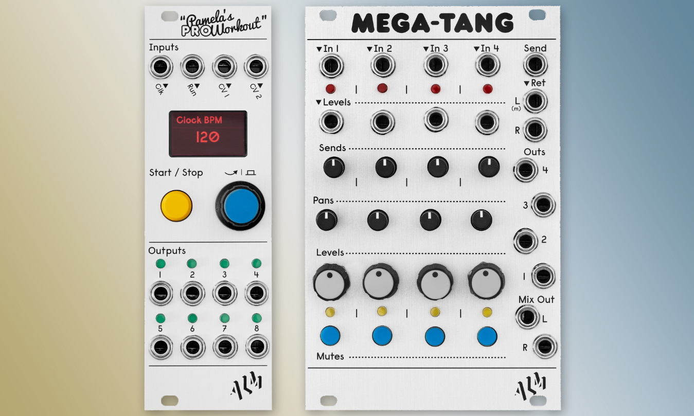 Busy Circuits ALM033 Mega-Tang und ALM034 Pamelas Pro Workout Eurorackmodule Artikelbild