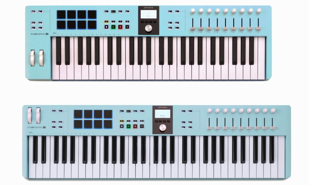 Arturia KeyLab Essential MK3 in Aquamarine (Bildquelle: Arturia)