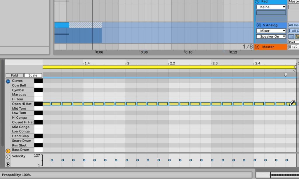 MIDI CLIP Ableton Live