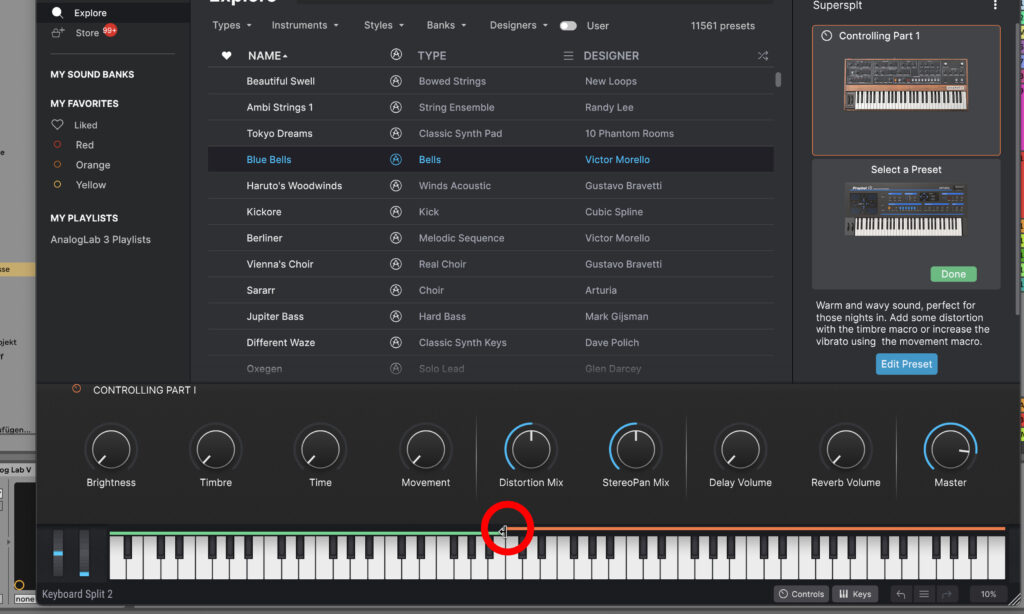 Software Instrument Arturia Analog Lab V