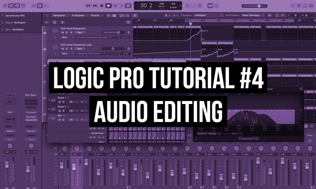 Audio Editing Tutorial Logic Pro