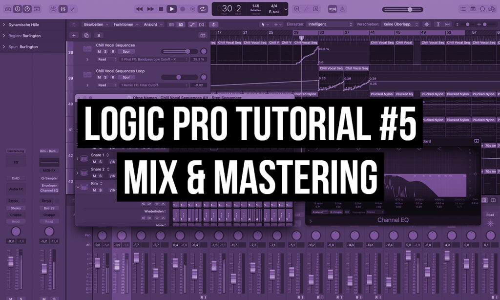 Logic Pro Mix & Mastering Tutorial 