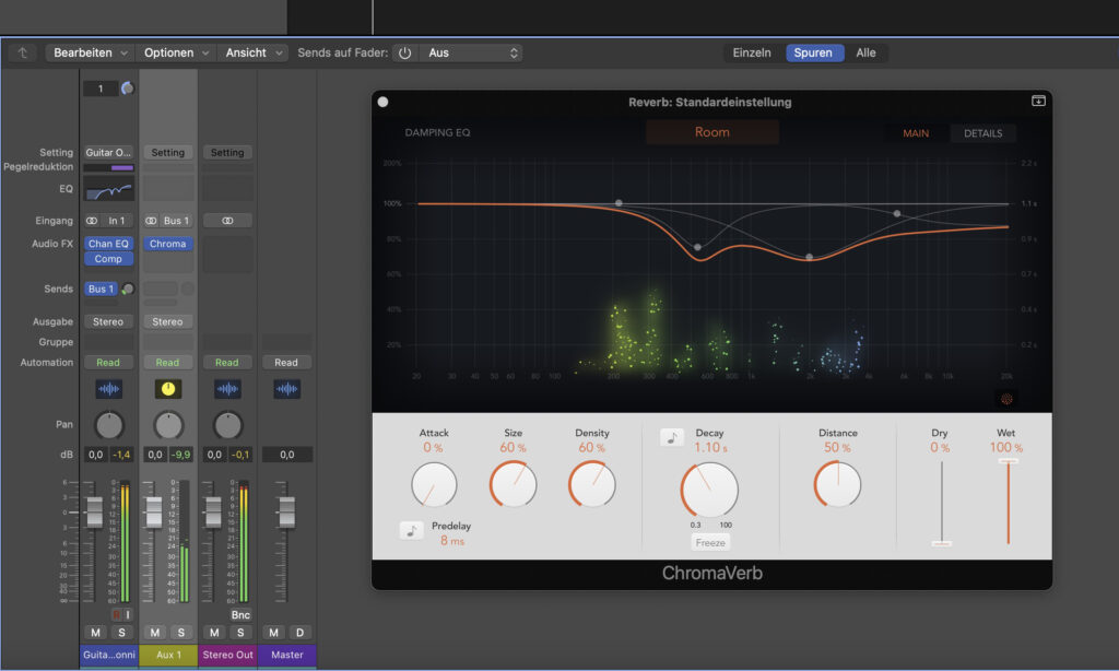 Apple Logic Pro Aux-Send