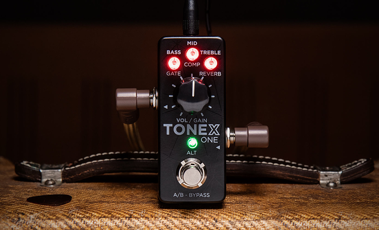 IK Multimedia TONEX ONE: AI Modeling nun auch im Mini-Pedalformat 