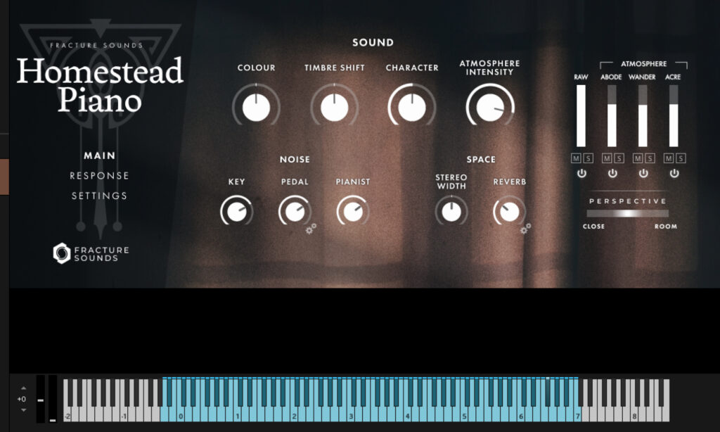 Fracture Sounds: Homestead Piano.