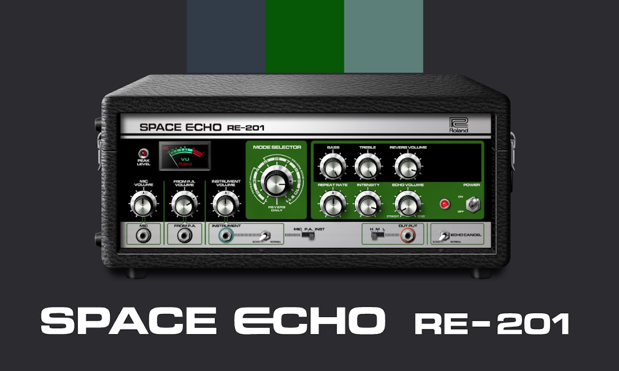 Roland Cloud Space Echo RE-201 Tape Delay Plugin Artikelbild