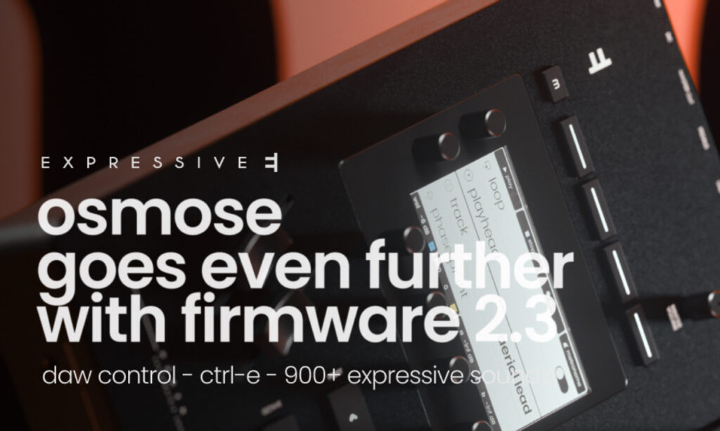 Osmose Update 2.3  (Bildquelle: Expressive E)