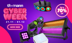 Licht-Deals: Thomann Cyberweek 2025 Artikelbild