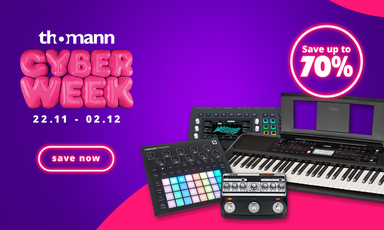 Synthesizer, Digitalpianos und Controller: Thomann Cyberweek Deals 2025 Artikelbild