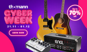 Thomann Cyberweek 2025 – Gitarren-Deals Artikelbild