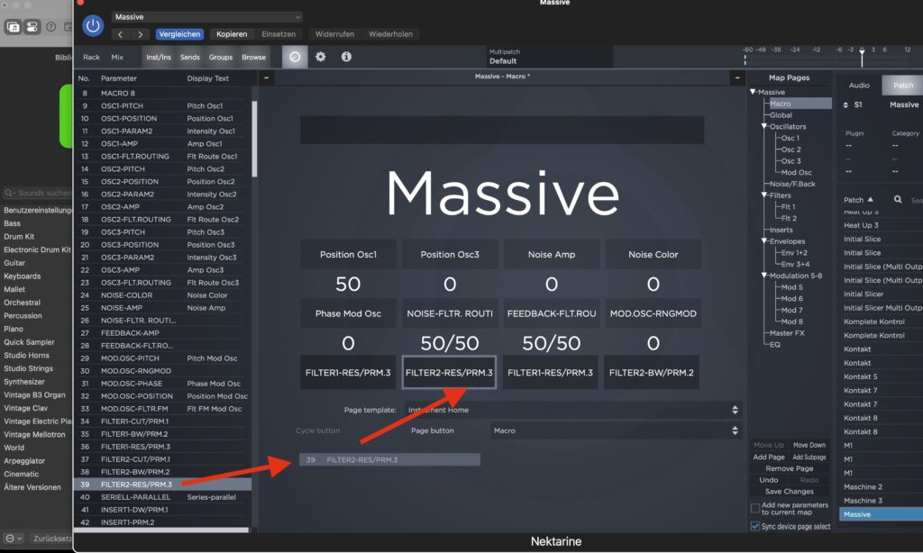 Mapping mit dem Nektarine-Plugin