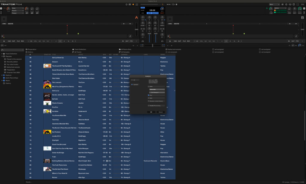 Die Berliner Software Traktor Pro 4 bietet ebenfalls eine Tonartanalyse (Key).
