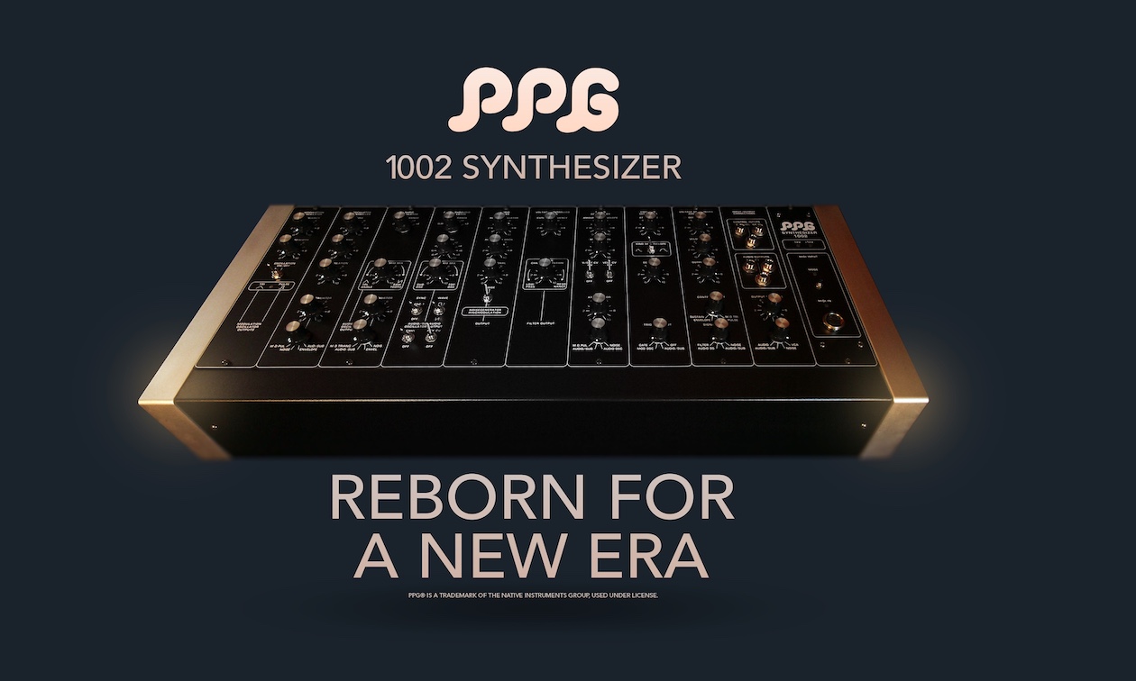 PPG 1002 Synthesizer Neuauflage  ist ab sofort erhältlich Artikelbild