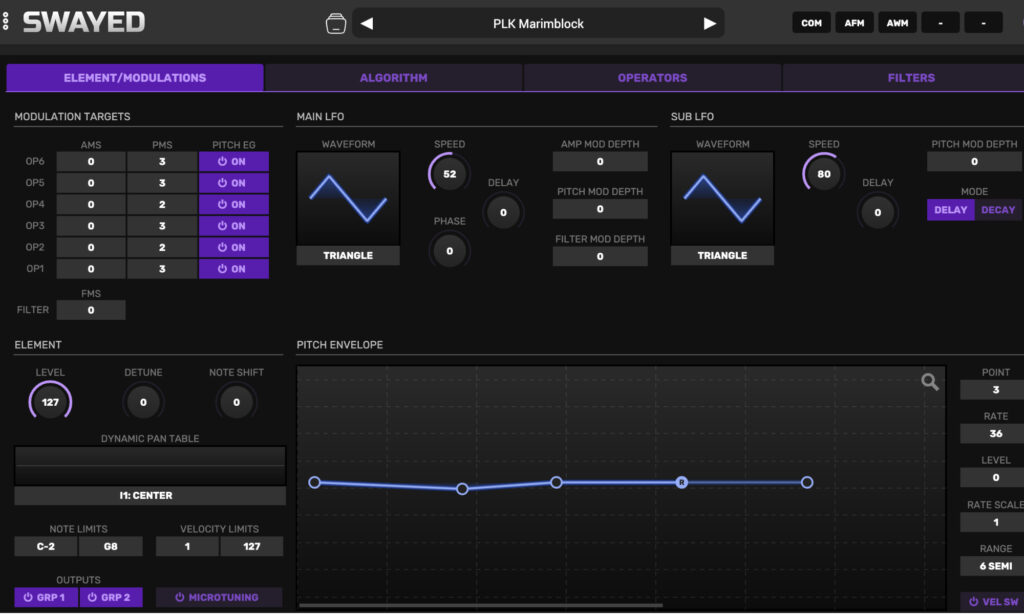 FM-Synth: Stryde Audio Swayed.