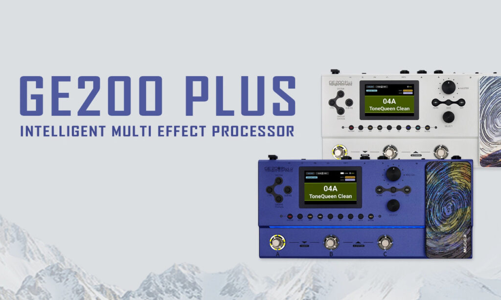 Mooer GE200 PLUS Li news bonedo