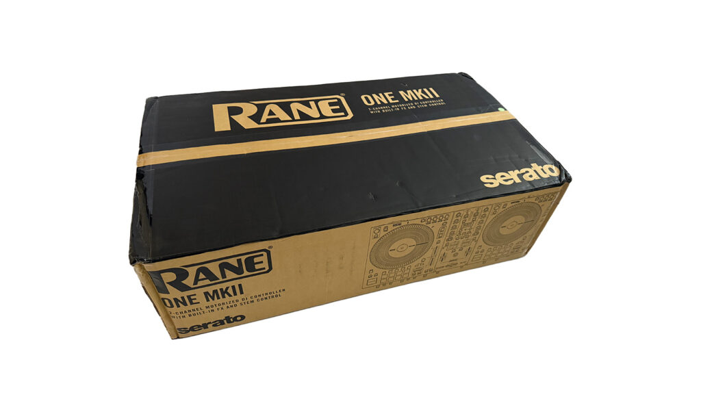 Der RANE ONE MKII: So ist er verpackt