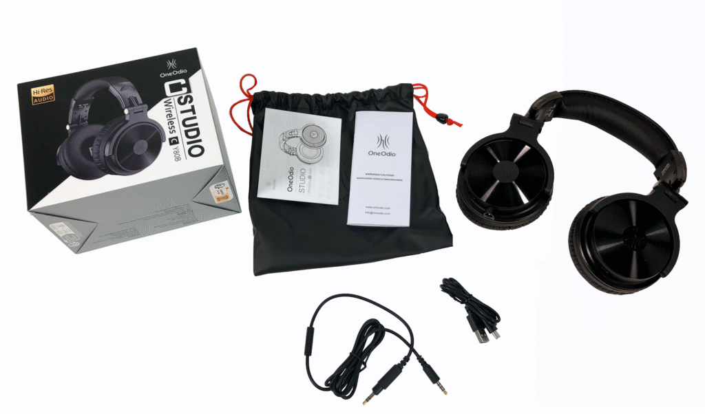 OneOdio Studio Wireless C, Lieferumfang