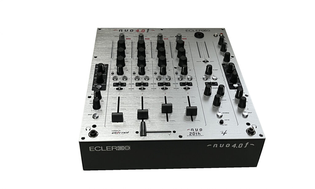  Vorderseite des Ecler NUO 4.0F DJ-Mischpults