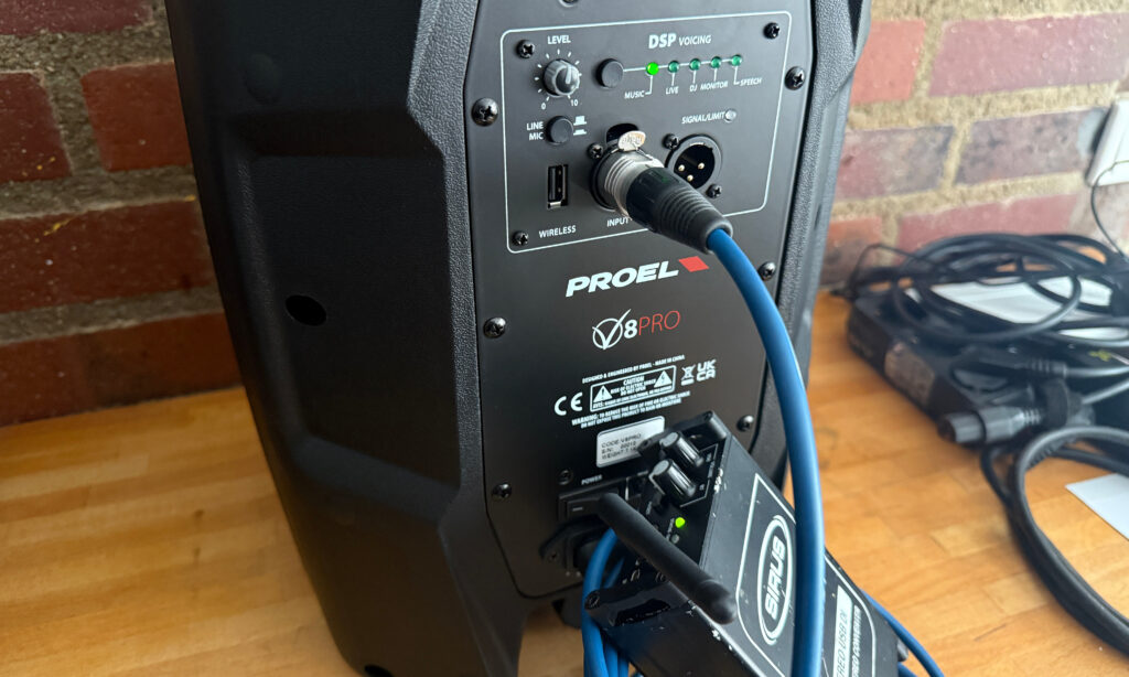 Das Sound wurde auch mit einer Sirus USB/BT-Box getestet